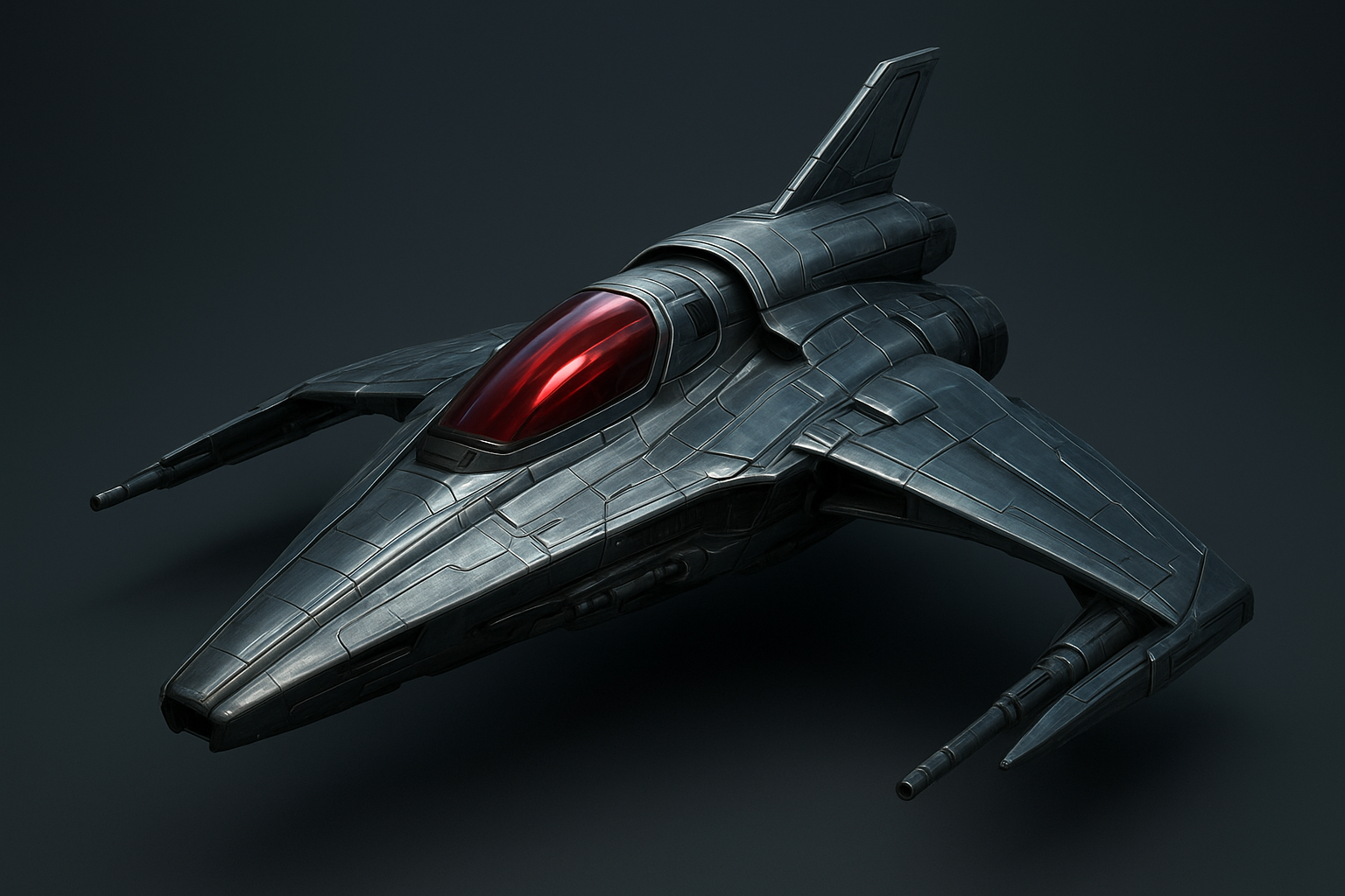 Nave Cylon em voo